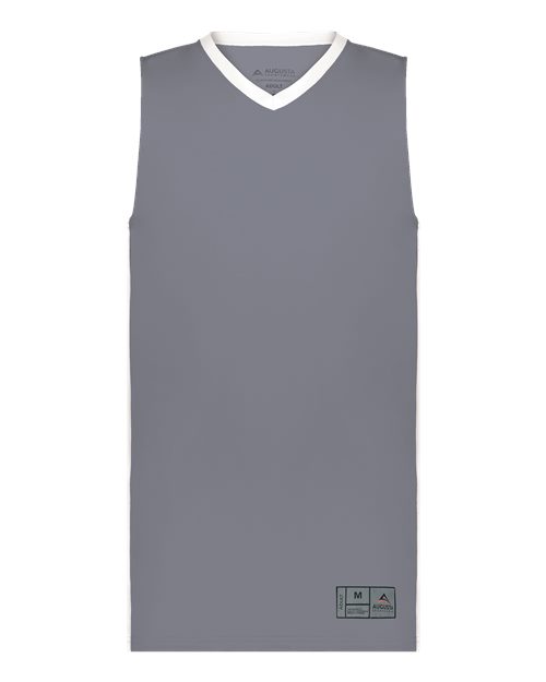 Men's Match-Up Basketball Jersey - Graphite/ White Front