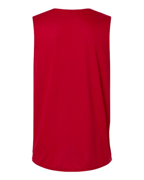 Men's Match-Up Basketball Jersey - Scarlet/ White Back