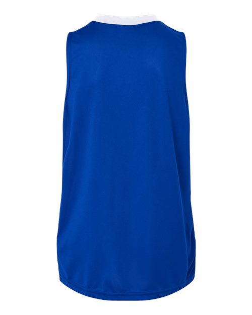 Youth Match-Up Basketball Jersey - Royal/ White Back