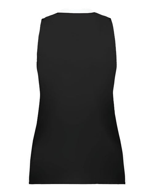Women's Match-Up Basketball Jersey - Black/ White Back