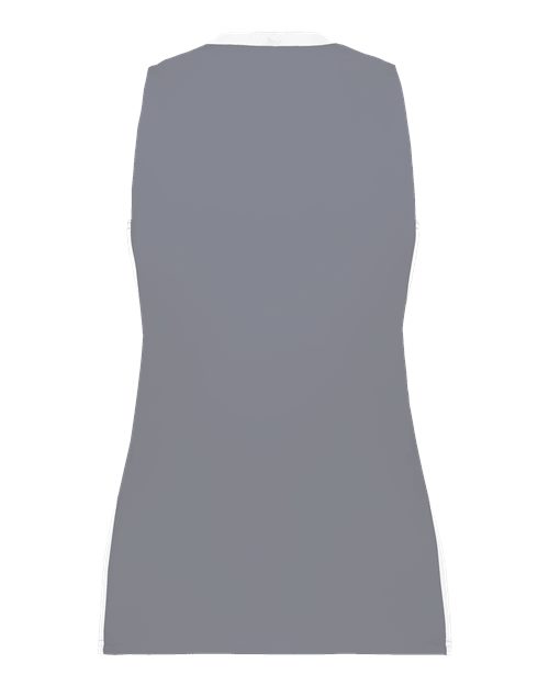 Women's Match-Up Basketball Jersey - Graphite/ White Back
