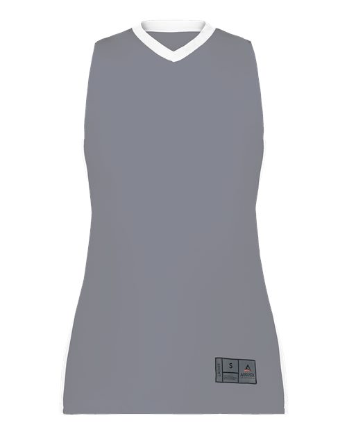 Women's Match-Up Basketball Jersey - Graphite/ White Front