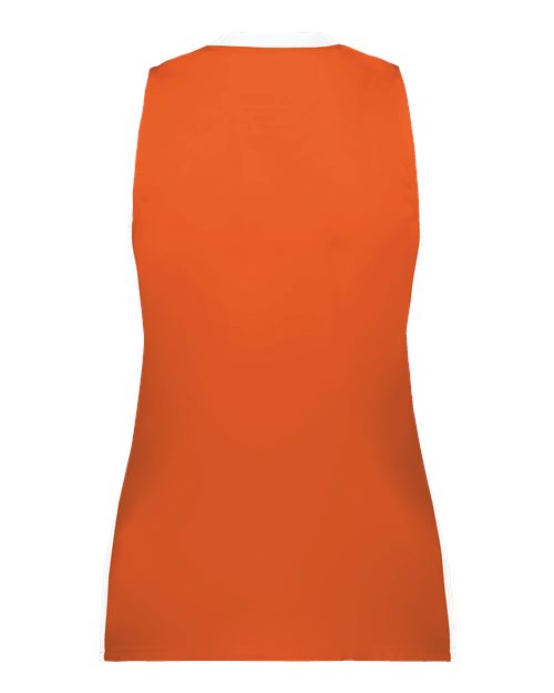 Women's Match-Up Basketball Jersey - Orange/ White Back