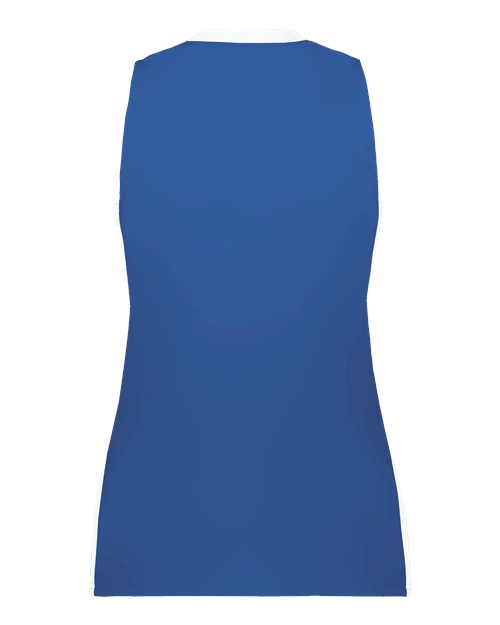 Women's Match-Up Basketball Jersey - Royal/ White Back
