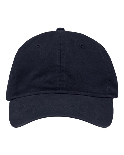 Dad Hat Fit - Brushed Navy Front