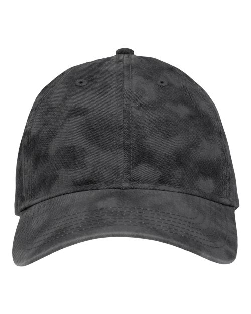 Dad Hat Fit - Old Wash Black Front