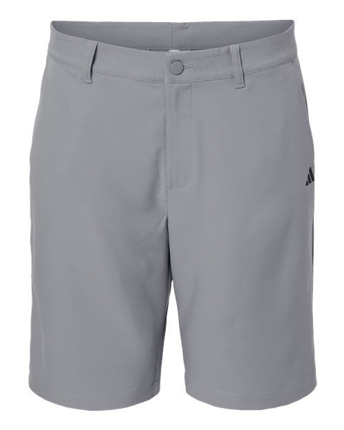 Men's Golf 9" Shorts - Grey Three Front