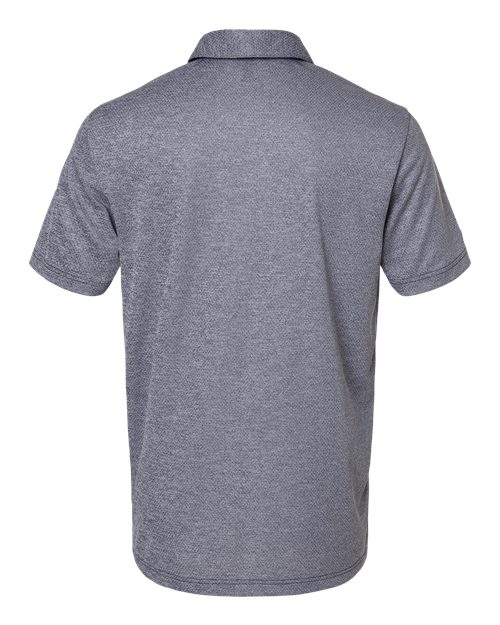 Men's Space Dyed Polo - Collegiate Navy Melange Back
