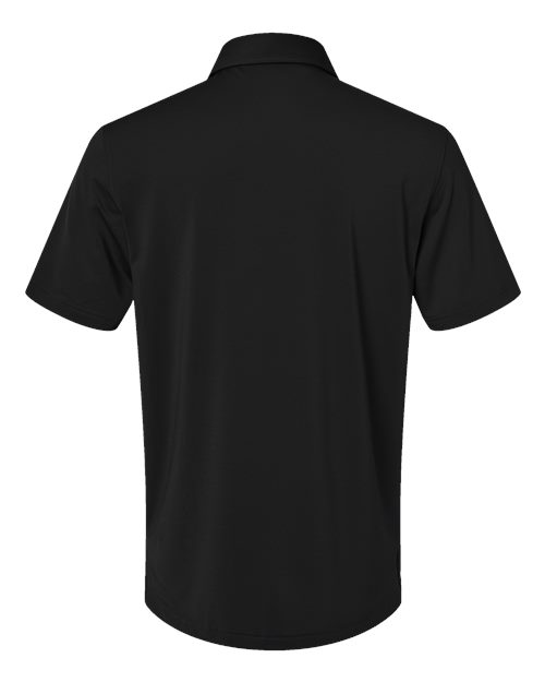 Men's Full Button Down Short Sleeve Shirt - Black Back