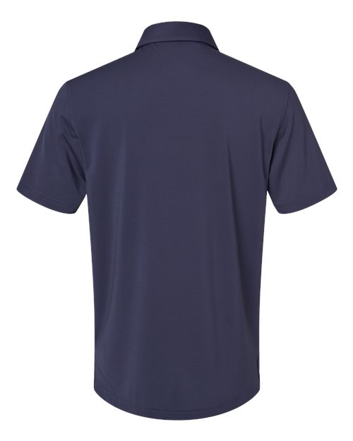 Men's Full Button Down Short Sleeve Shirt - Shadow Navy Back