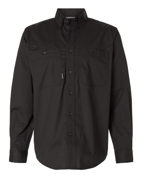 Men's Craftsman Woven Shirt - Black Front