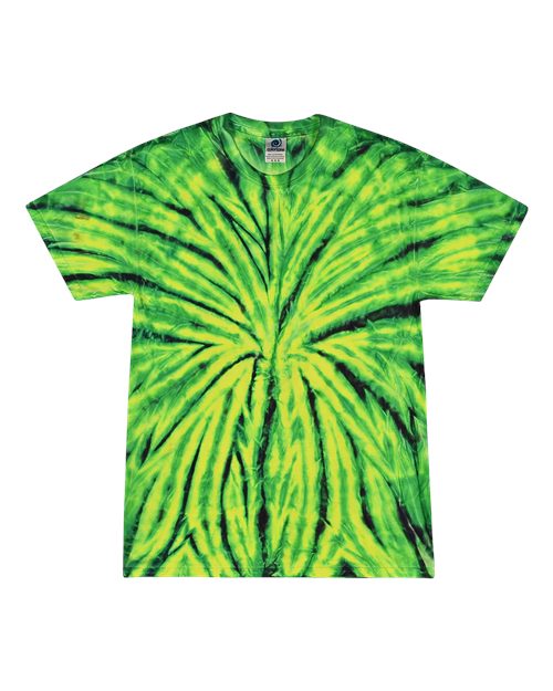 Youth Multi-Color Tie-Dyed T-Shirt - Wild Spider Front
