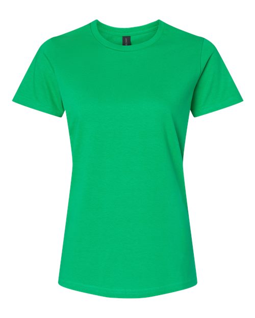 Women's Softstyle® Midweight T-Shirt - Irish Green Front