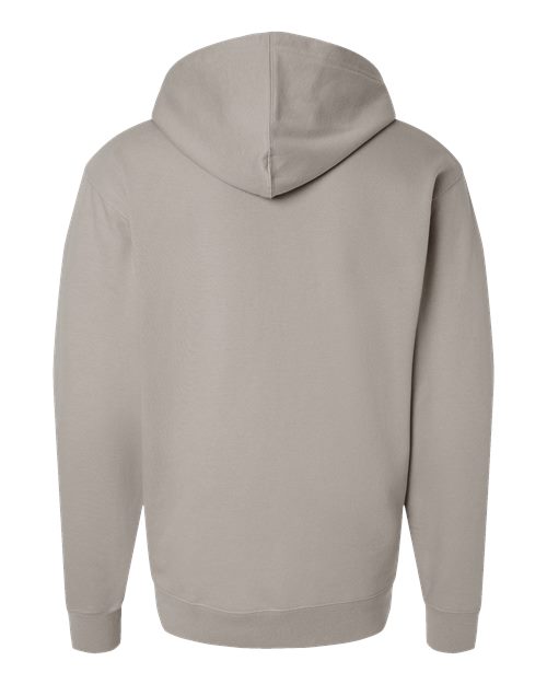 Unisex Midweight Hooded Sweatshirt - Cement Back