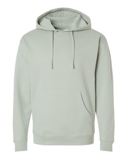 Unisex Midweight Hooded Sweatshirt - Dusty Sage Front