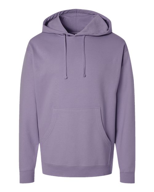 Unisex Midweight Hooded Sweatshirt - Plum Front