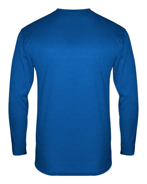 Men's FitFlex Performance Long Sleeve T-Shirt - Royal Back