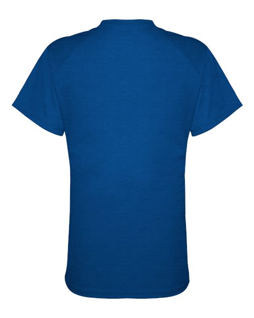 Women's FitFlex Performance V-Neck T-Shirt - Royal Back