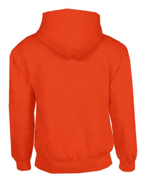 Unisex Hooded Sweatshirt - Burnt Orange Back