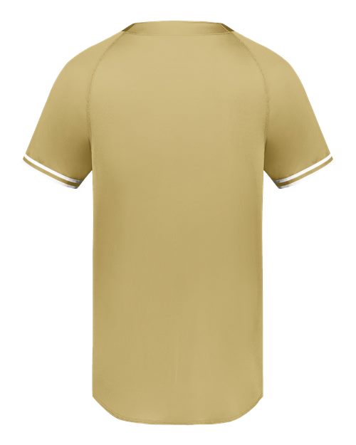 Youth Cutter Henley Jersey - Vegas Gold/ White Back