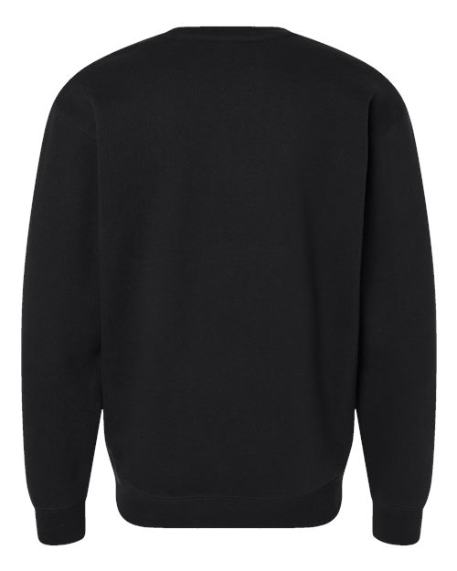 Unisex Heavyweight Crewneck Sweatshirt - Black Back