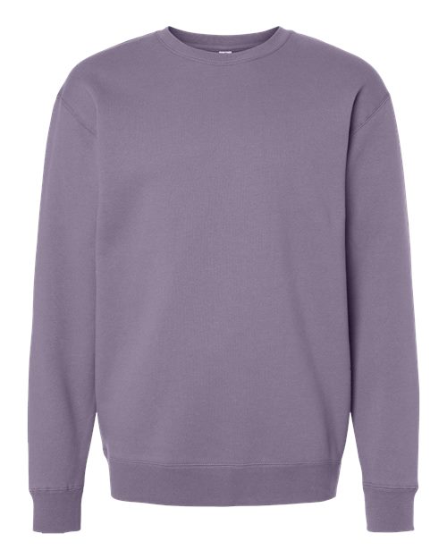 Unisex Heavyweight Crewneck Sweatshirt - Plum Front