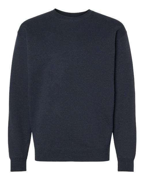 Unisex Heavyweight Crewneck Sweatshirt - Navy Front