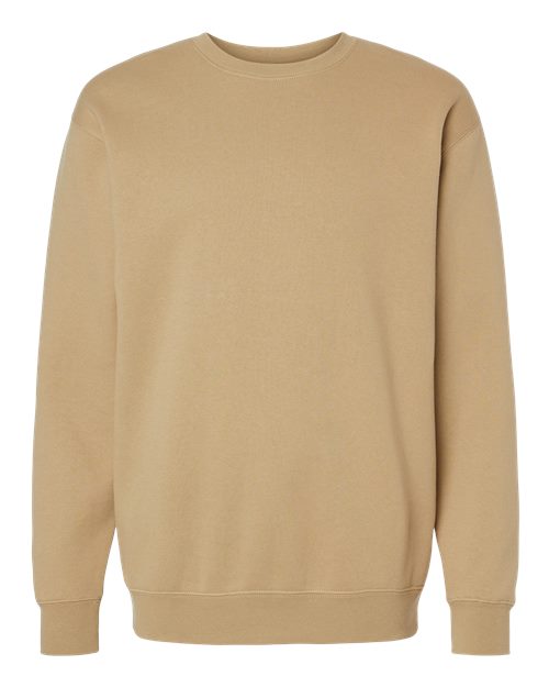 Unisex Heavyweight Crewneck Sweatshirt - Sandstone Front