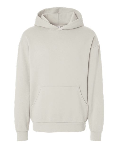 Unisex Avenue Midweight Hooded Sweatshirt - Ivory Front