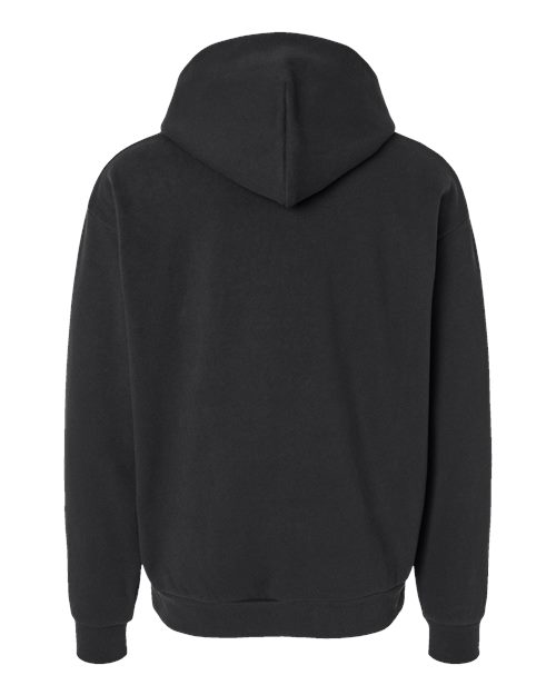 Unisex Mainstreet Heavyweight Hooded Sweatshirt - Black Back