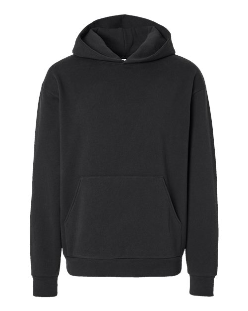 Unisex Mainstreet Heavyweight Hooded Sweatshirt - Black Front