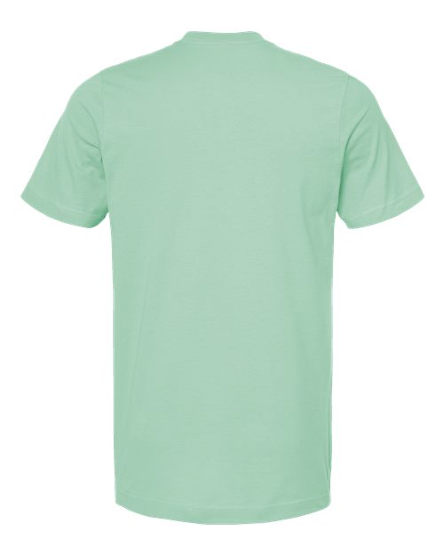 Combed Cotton T-Shirt - Light Mint Back