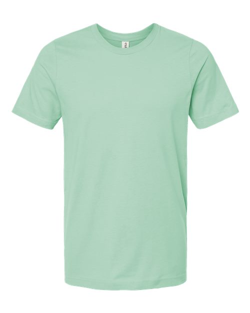 Combed Cotton T-Shirt - Light Mint Front