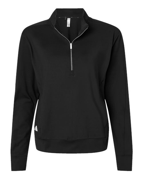 Women's Ultimate365 Quarter-Zip Pullover - Black Front