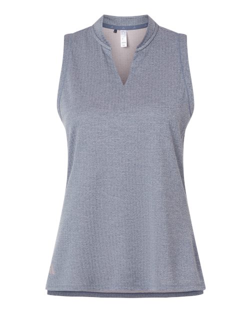 Women's Ultimate365 Textured Sleeveless Shirt - Preloved Ink Front