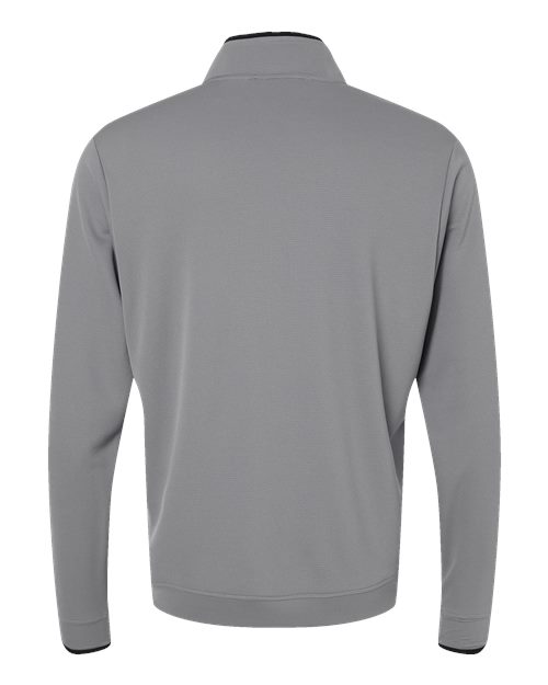 Men's Performance Lightweight Quarter-Zip Pullover - Grey Three/ Black Back
