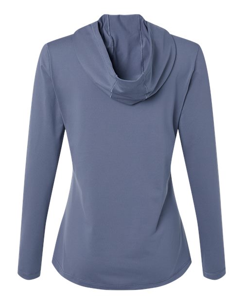 Women's Performance Hooded Pullover - Preloved Ink Back