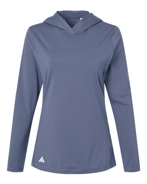 Women's Performance Hooded Pullover - Preloved Ink Front
