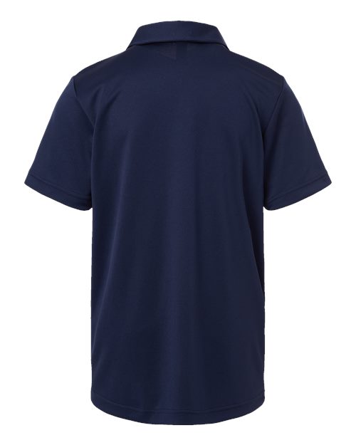 Youth Performance Polo - Collegiate Navy Back