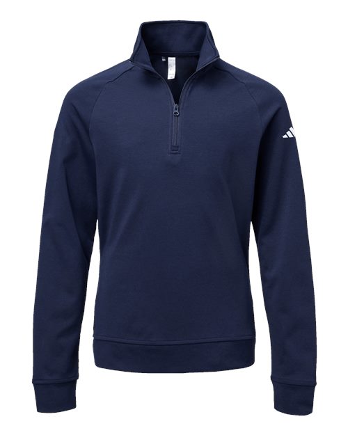 Youth Performance Quarter-Zip Pullover - Collegiate Navy Front