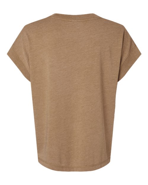 Women's Relaxed Vintage Wash Tee - Washed Coyote Brown Back