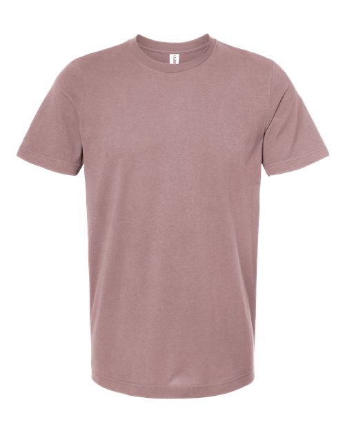 Combed Cotton T-Shirt - Orchid Front