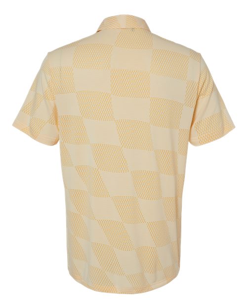 Men's Ultimate365 Textured Polo - Ivory Back