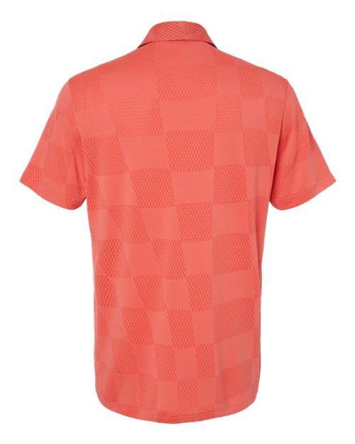 Men's Ultimate365 Textured Polo - Preloved Scarlet Back
