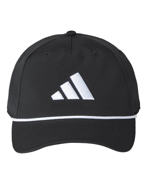 Sustainable Five-Panel Tour Cap - Black Front