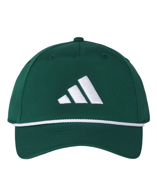 Sustainable Five-Panel Tour Cap - Collegiate Green Front