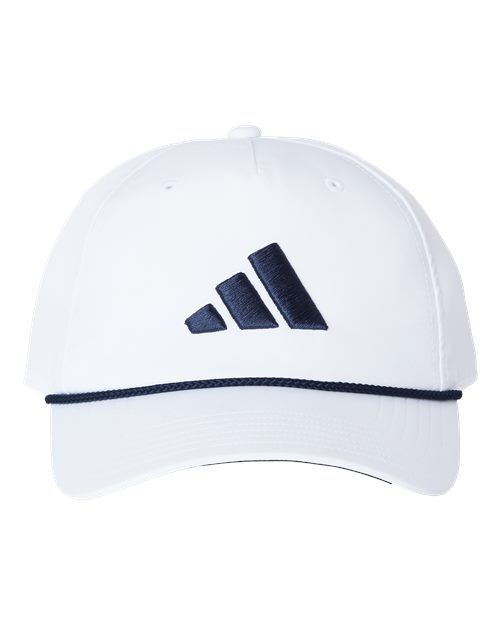 Sustainable Five-Panel Tour Cap - White Front
