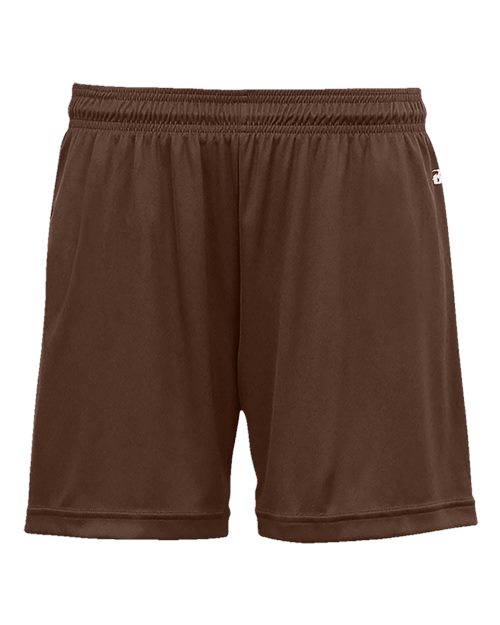 Women's B-Core 5" Inseam Shorts - Brown Front