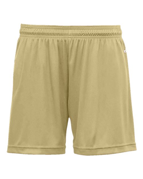 Women's B-Core 5" Inseam Shorts - Vegas Gold Front
