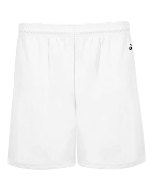Men's B-Core 5" Pocketed Shorts - White Front